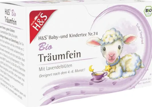 H&S Träumfein Bio Baby- und Kindertee 20 X 1,2 G Filterbeutel