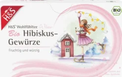 H&S Wintertee Bio Hibiskus-Gewürze 20 X 2.5 G Filterbeutel