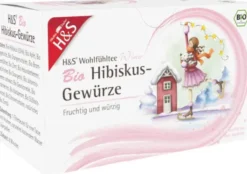H&S Wintertee Bio Hibiskus-Gewürze 20 X 2.5 G Filterbeutel