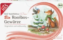 H&S Wintertee Bio Rooibos-Gewürze 20 X 2 G Filterbeutel