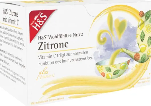 H&S Zitrone Mit Vitamin C Filterbeutel