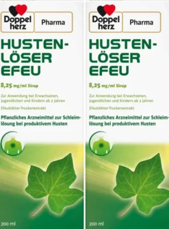 Hustenlöser Efeu 8,25 mg je ml 2 x 200 ml Sirup