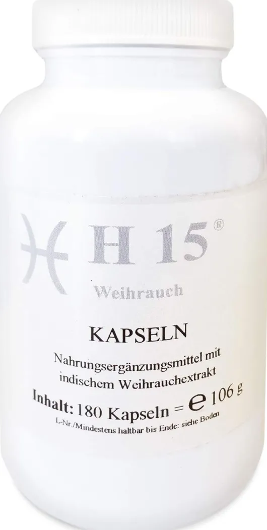 H 15 180 Weihrauchkapseln 350 mg