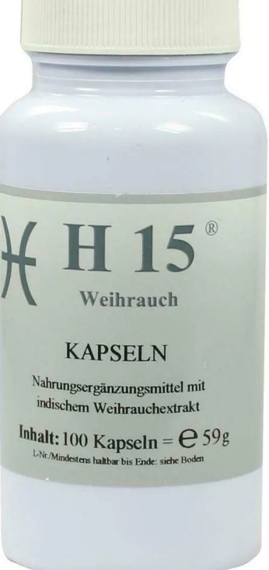 H 15 Weihrauchkapseln 350 mg 100 Kapseln