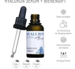 Hyaluron Anti-Aging Serum proYoung mit Bienengift 30 ml