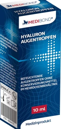 Hyaluron Augentropfen Medibond 10 ml