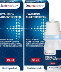 Hyaluron Augentropfen Medibond 2 x 10 ml