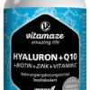 Hyaluronsäure 200 mg Hochdos.+coenzym Q10 Vegan 60