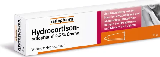 Hydrocortison-ratiopharm 0,5% 15 g Creme