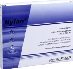 Hylan 10 Ein - Dosis - Behältnisse Mit Je 0,65 ml Augentropfen
