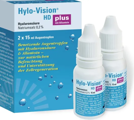 Hylo Vision HD Plus Augentropfen 2 x 15 ml