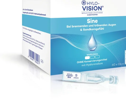 Hylo-Vision Sine 60 x 0,4 ml Einzeldosispipetten