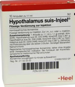 Hypothalamus Suis Injeel 10 Ampullen