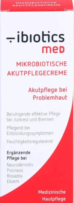 Ibiotics Med Mikrobiotische Akutpflegecreme 30 ml