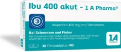 Ibu 400 akut 1A Pharma 30 Filmtabletten