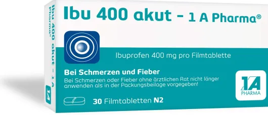 Ibu 400 akut 1A Pharma 30 Filmtabletten