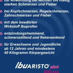 IBUARISTO akut 400 mg 50 Filmtabletten