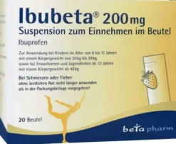 Ibubeta 200 mg Suspension zum Einnehmen im Beutel