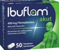 Ibuflam akut 400 mg 50 Filmtabletten
