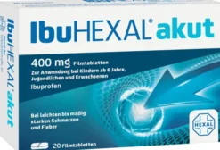 IbuHexal akut 400 mg 20 Filmtabletten
