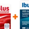 Ibu Hexal akut 400 mg 50 Filmtabletten + Ibu Hexal plus Paracetamol 20 Tabletten