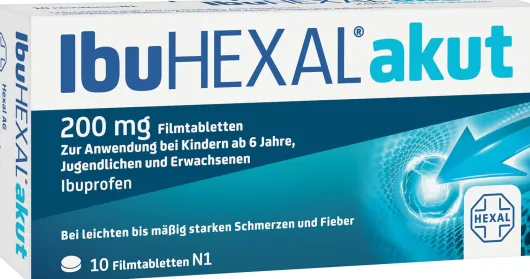 Ibuhexal Akut 200 mg 10 Filmtabletten