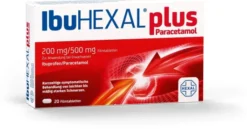 IbuHEXAL plus Paracetamol 200 mg - 500 mg 20 Filmtabletten