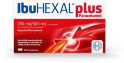 IbuHEXAL plus Paracetamol 200 mg - 500 mg 20 Filmtabletten