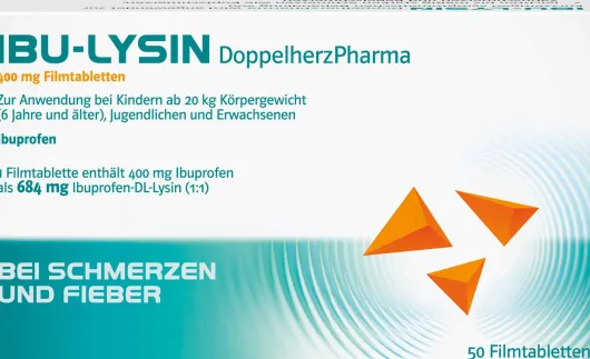 Ibu Lysin Doppelherz Pharma 400 mg 50 Filmtabletten