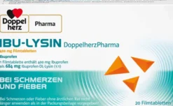 Ibu Lysin Doppelherz Pharma 400 mg 20 Filmtabletten