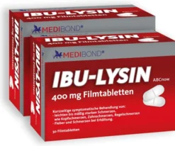 Ibu Lysin Medibond 400 mg 2 x 50 Filmtabletten