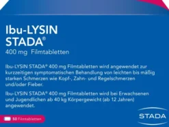 Ibu-Lysin Stada 400 mg 50 Filmtabletten