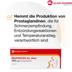Ibuprofen Al Akut 400 mg 50 Filmtabletten