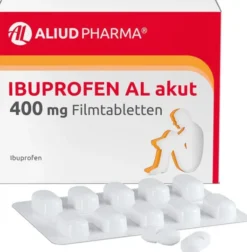 Ibuprofen Al Akut 400 mg 50 Filmtabletten
