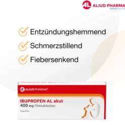 Ibuprofen Al Akut 400 mg 10 Filmtabletten