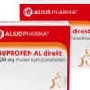 Ibuprofen Al Direkt 400 mg Pulver zum Einnehmen 2 x 20 Beutel