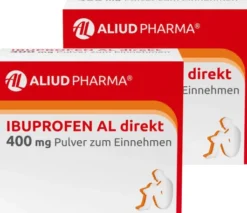 Ibuprofen Al Direkt 400 mg Pulver zum Einnehmen 2 x 20 Beutel