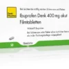 Ibuprofen Denk 400 mg Akut 50 Filmtabletten
