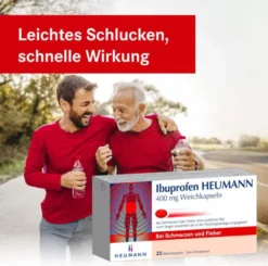 Ibuprofen Heumann 400 mg Weichkapseln 20 Stück