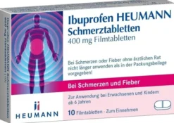 Ibuprofen Heumann Schmerztabletten 400mg 10 Filmtabletten