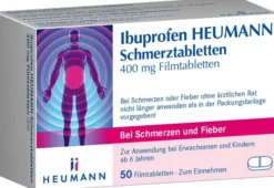 Ibuprofen Heumann Schmerztabletten 400 mg 50 Filmtabletten