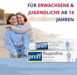 Ibuprofen Proff 5% Gel 50 G