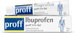 Ibuprofen Proff 5% Gel 50 G