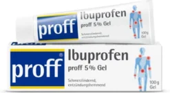 Ibuprofen proff 5% Gel 100 g