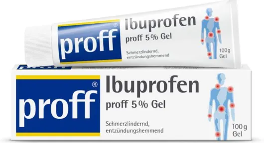 Ibuprofen proff 5% Gel 100 g