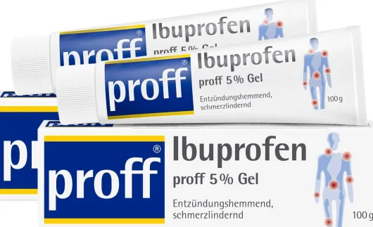 Ibuprofen proff 5% Gel 2 x 100 g