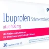 Ibuprofen Schmerztabletten 400 mg Filmtabletten
