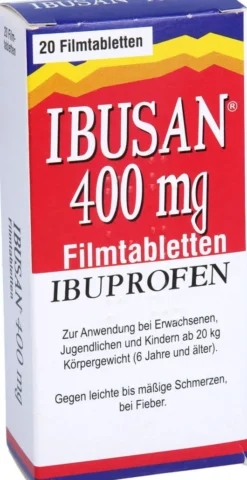 Ibusan 400 mg Filmtabletten 20 Stück