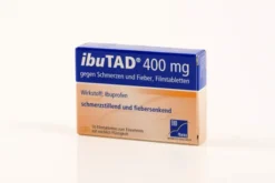 Ibutad 400 mg Gegen Schmerzen und Fieber 10 Filmtabletten