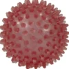 Igelball 9cm Rot Transparent
